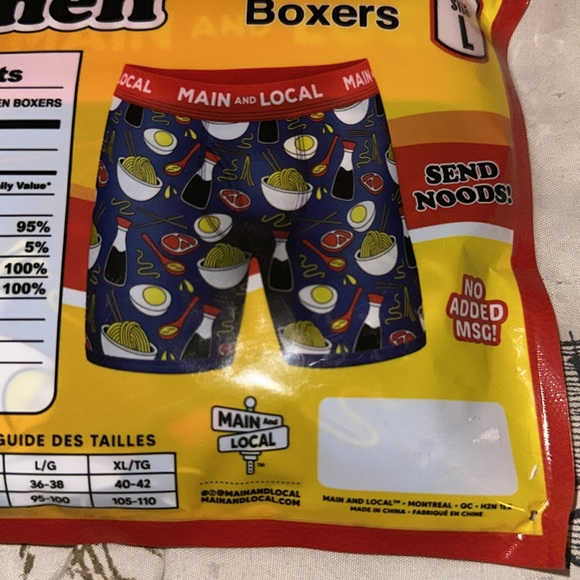 🍜🧡 Ramen Instant Boxers - Picture 4 of 6